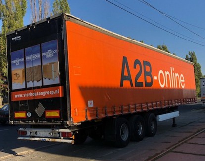 Полуприцеп штора Krone 411819 Полуприцеп штора Krone 411819